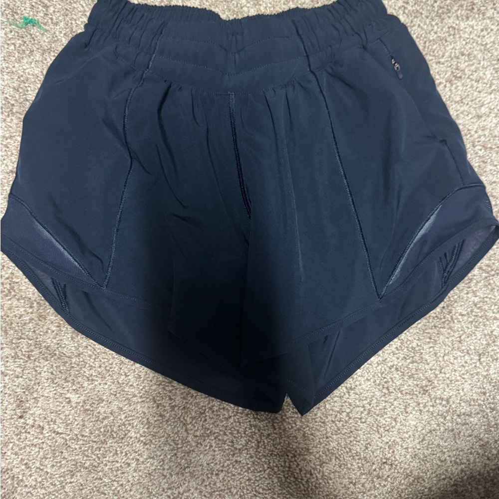 Lululemon Athletica Dark Blue Athletic Shorts